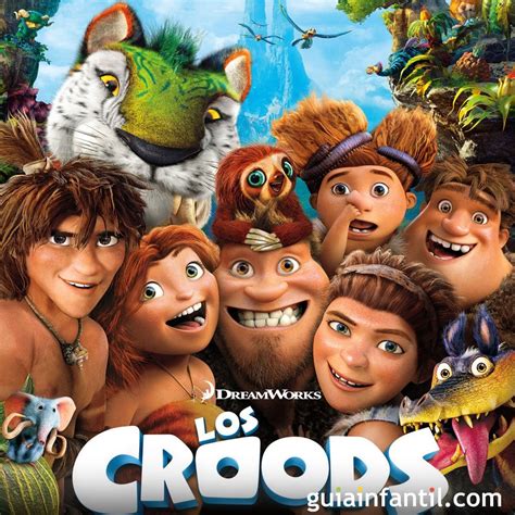 Película para niños. Los Croods: una aventura prehistórica