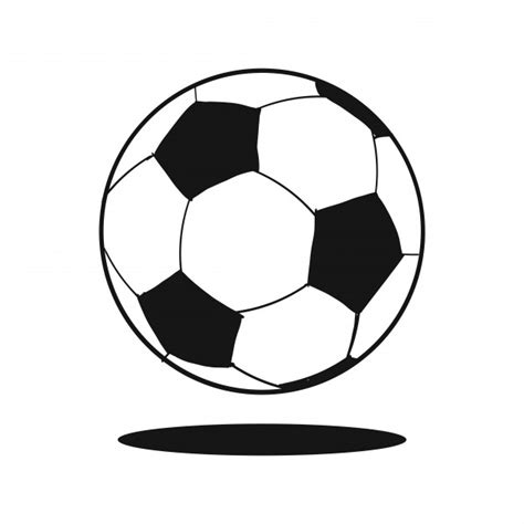 Pelota de fútbol dibujado a mano | Descargar Vectores gratis