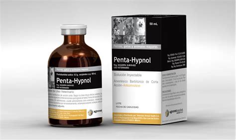 Penta Hypnol | Anestesico Veterinarios | Pentobarbital ...
