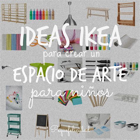 PEQUEfelicidad: IDEAS IKEA PARA CREAR UN ESPACIO DE ARTE ...