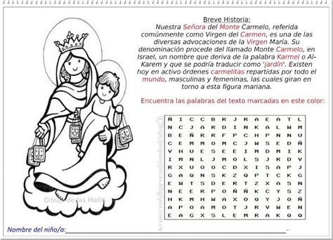PEQUES Y PECAS...: Advocaciones Marianas:Virgen del Carmen ...