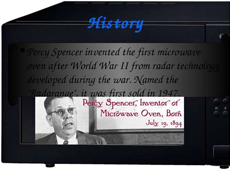 Percy Spencer History Related Keywords   Percy Spencer ...
