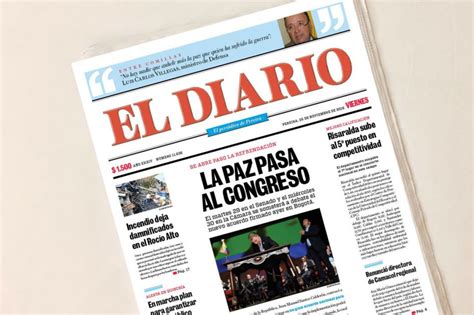 Pereira estrena periódico:  El Diario , fruto de la unión ...