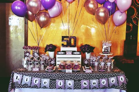 Perfect 50th Birthday Party Themes for YouBirthday Inspire ...