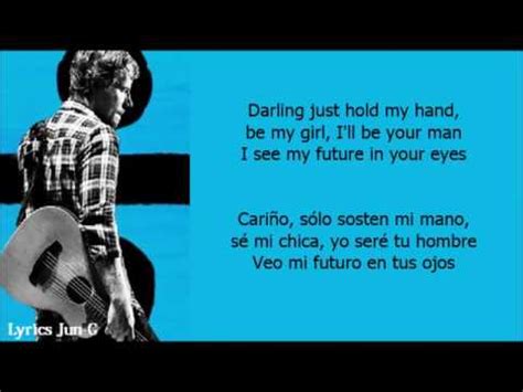 Perfect Ed Sheeran Traducida Sub español + English lyrics ...