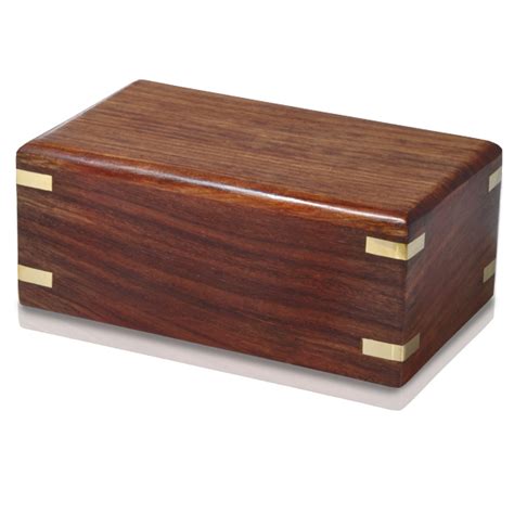 Perfect Wooden Box Pet Urn Small