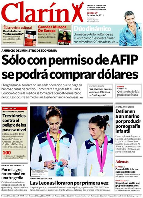 Periódico Clarín  Argentina . Periódicos de Argentina ...