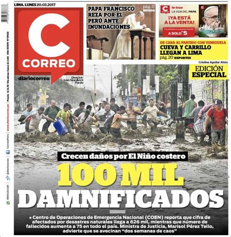 Periódico Diario Correo  Perú . Periódicos de Perú ...