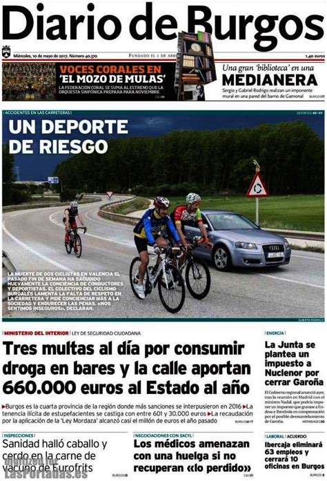 Periodico Diario de Burgos   10/5/2017