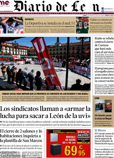 Periodico Diario de León   2/5/2016