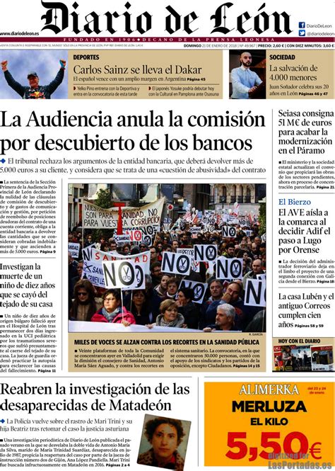Periodico Diario de León   21/1/2018