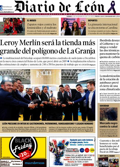 Periodico Diario de León   24/11/2017