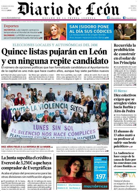 Periódico Diario de León España . Periódicos de España ...