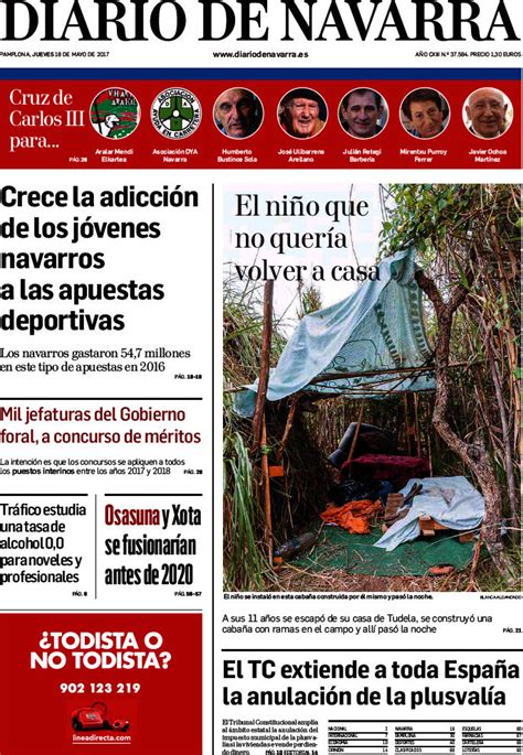 Periodico Diario de Navarra   18/5/2017