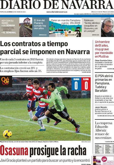 Periodico Diario de Navarra   19/1/2014