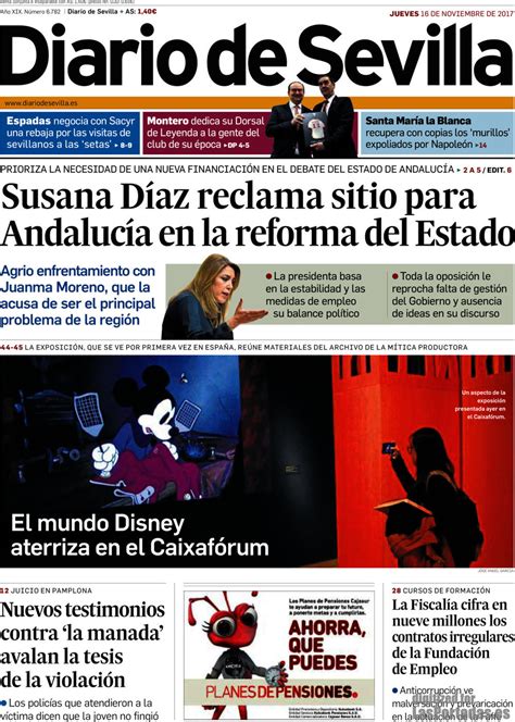 Periodico Diario de Sevilla   16/11/2017