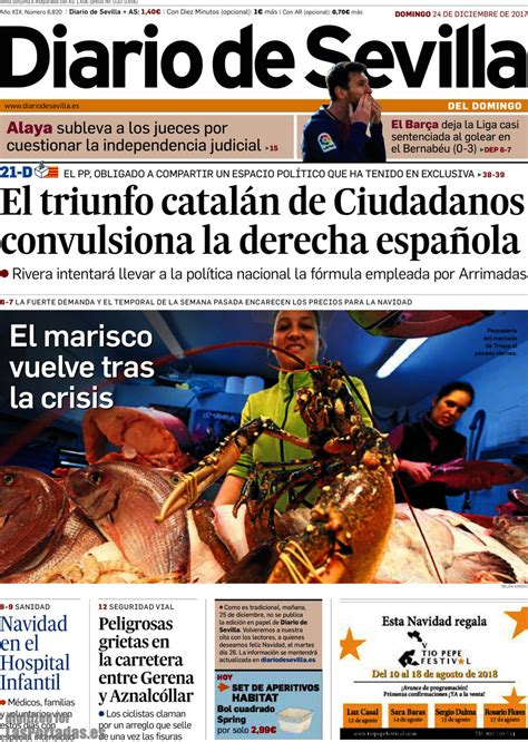 Periodico Diario de Sevilla   24/12/2017