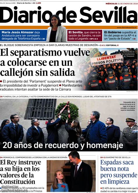 Periodico Diario de Sevilla   31/1/2018