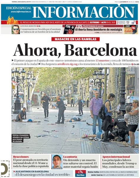 Periódico Diario Información  España . Periódicos de ...