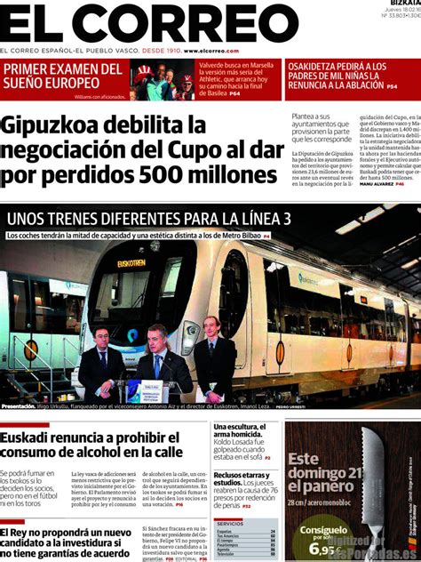 Periodico El Correo   18/2/2016