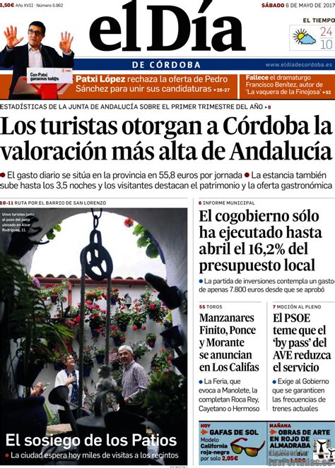 Periodico El Día de Córdoba   6/5/2017