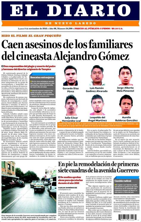 Periódico El Diario de Nuevo Laredo  México . Periódicos ...
