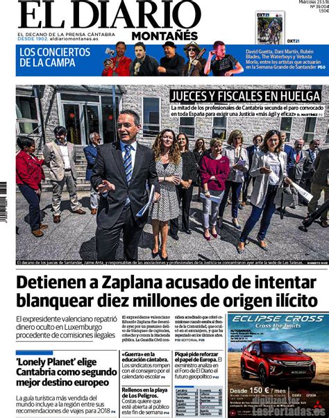 Periodico El Diario Montañés   23/5/2018