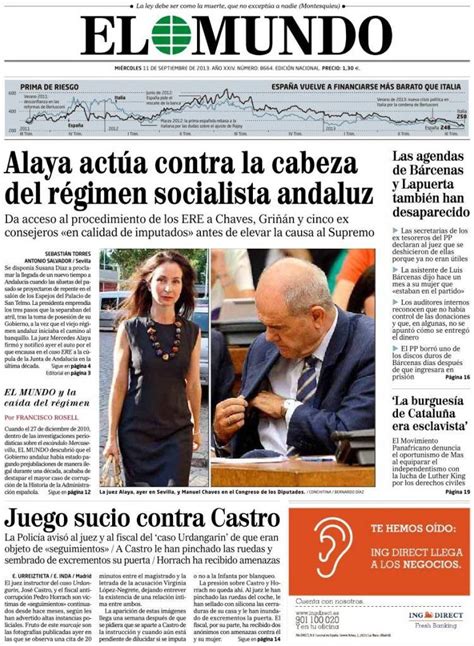 Periodico El Mundo 11/9/2013