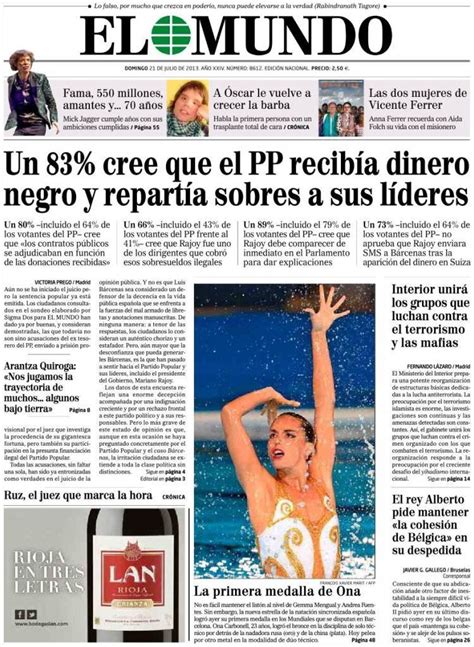 Periodico El Mundo   21/7/2013