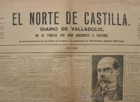 periódico el norte de castilla,1869,valladolid,   Comprar ...