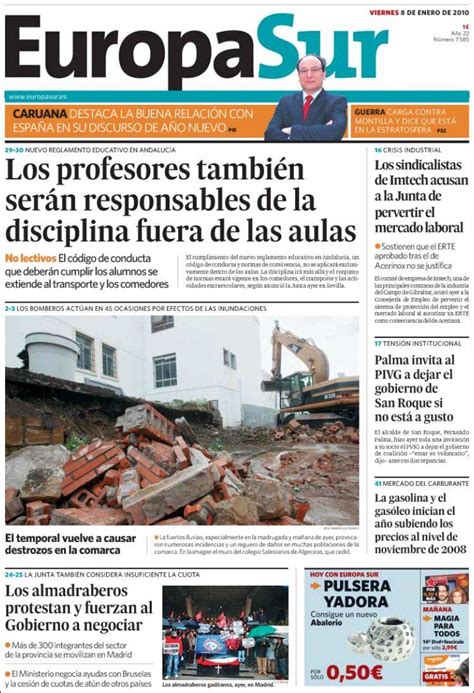 Periódico Europa Sur  España . Periódicos de España ...