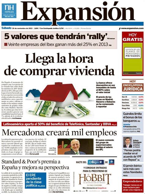 Periódico Expansión  España . Periódicos de España ...
