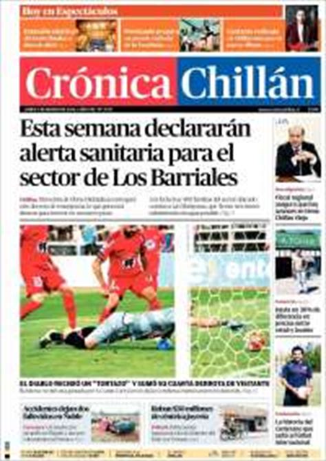 Periódico La Discusion  Chile . Periódicos de Chile. Toda ...