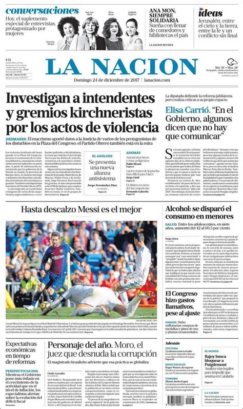 Periódico La Nación  Argentina . Periódicos de Argentina ...