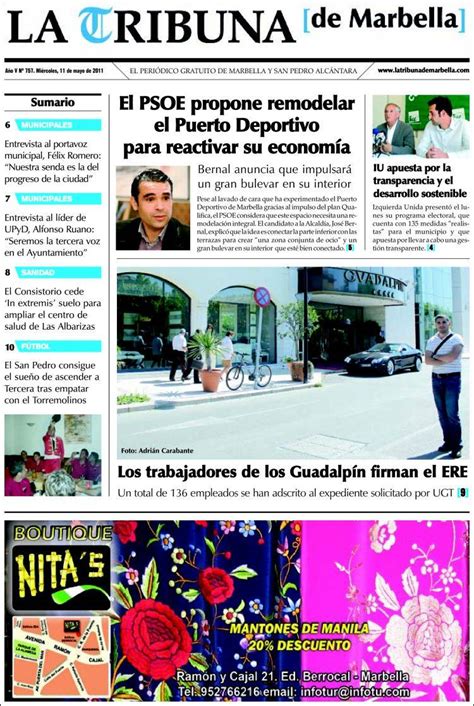 Periódico La Tribuna de Marbella  España . Periódicos de ...