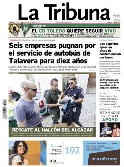 Periódico La Tribuna de Toledo  España . Periódicos de ...