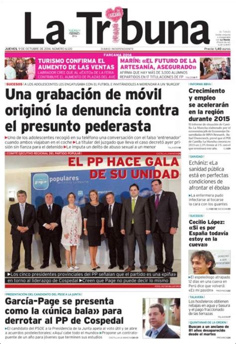 Periódico La Tribuna de Toledo  España . Periódicos de ...