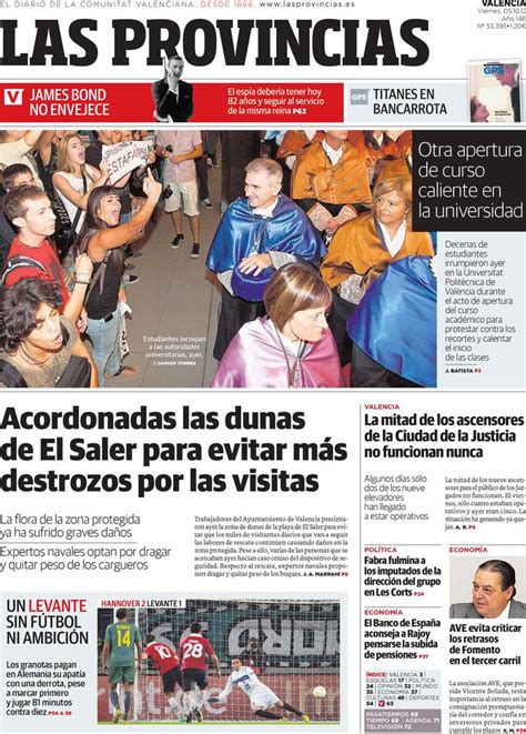 Periodico Las Provincias   5/10/2012