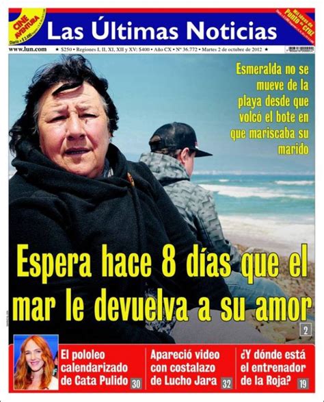 Periódico Las Últimas Noticias  Chile . Periódicos de ...