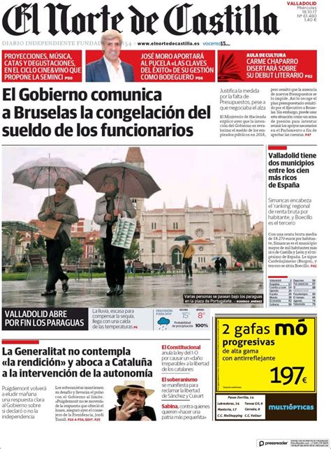 Periódico Norte de Castilla   Valladolid  España ...