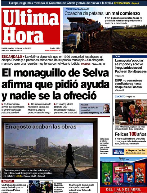 Periodico Última Hora   10/3/2015