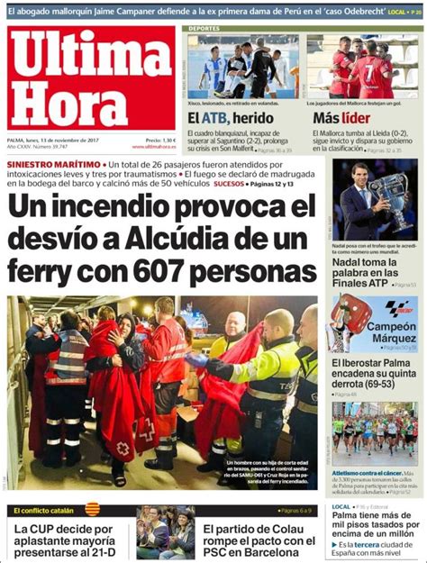 Periódico Última Hora  España . Periódicos de España. Toda ...