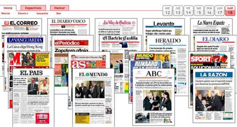 Periódicos de España |Edición de hoy |diarios deportivos