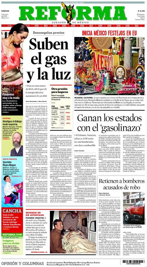 Periodicos De Mexico Reforma   UKIndex