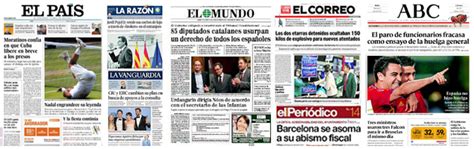Periódicos españoles   Cultura española