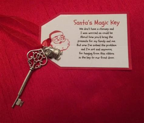 Personalised Santa s Magic Key Personalized Santa s