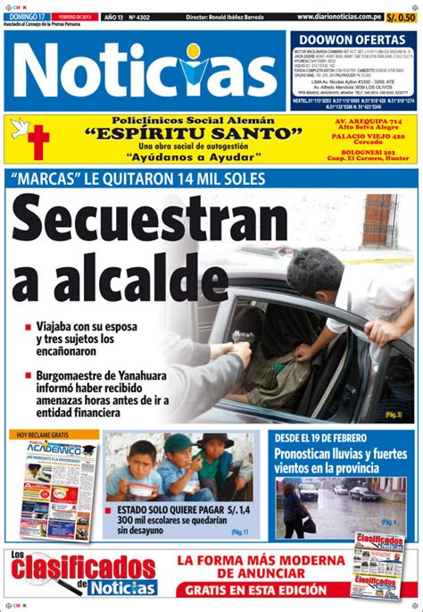 Peru Noticias Periodicos | newhairstylesformen2014.com