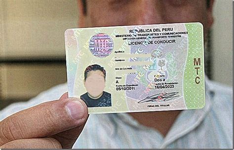 Perú: Requisitos para solicitar o canjear el permiso de ...