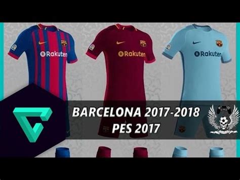 PES 2017 / Descargar New PC Kit Barcelona FC Temporada ...