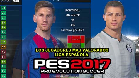 PES 2017: Los jugadores más valorados de la liga española ...